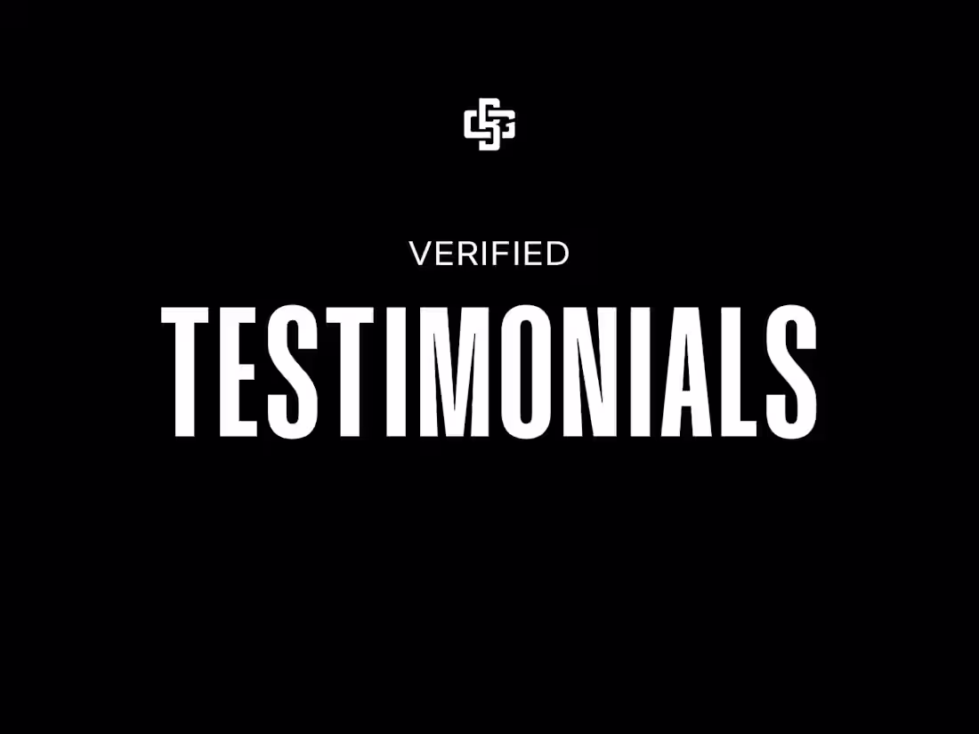Cover image for Verified Reviews from Past Clients