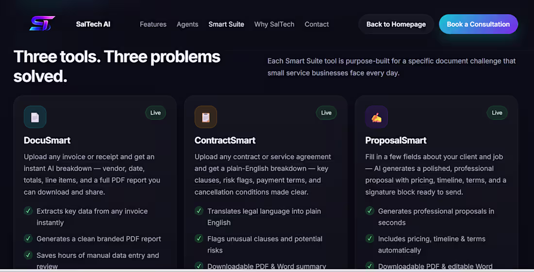 Cover image for Bilingual AI Document Intelligence Suite
Built