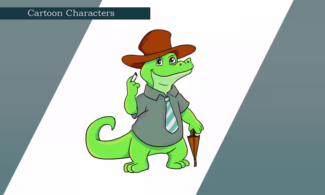 Cover image for Cartoon Characters