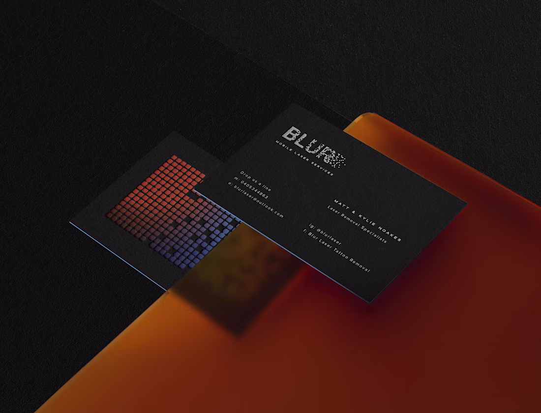 Cover image for Blur Mobile Laser Clinic • Brand Design