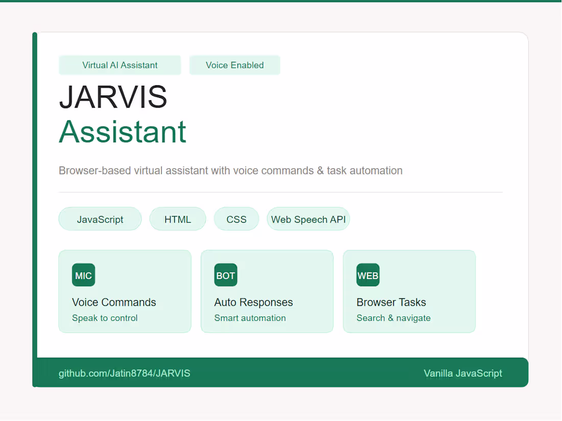 Cover image for Browser-based virtual assistant built with