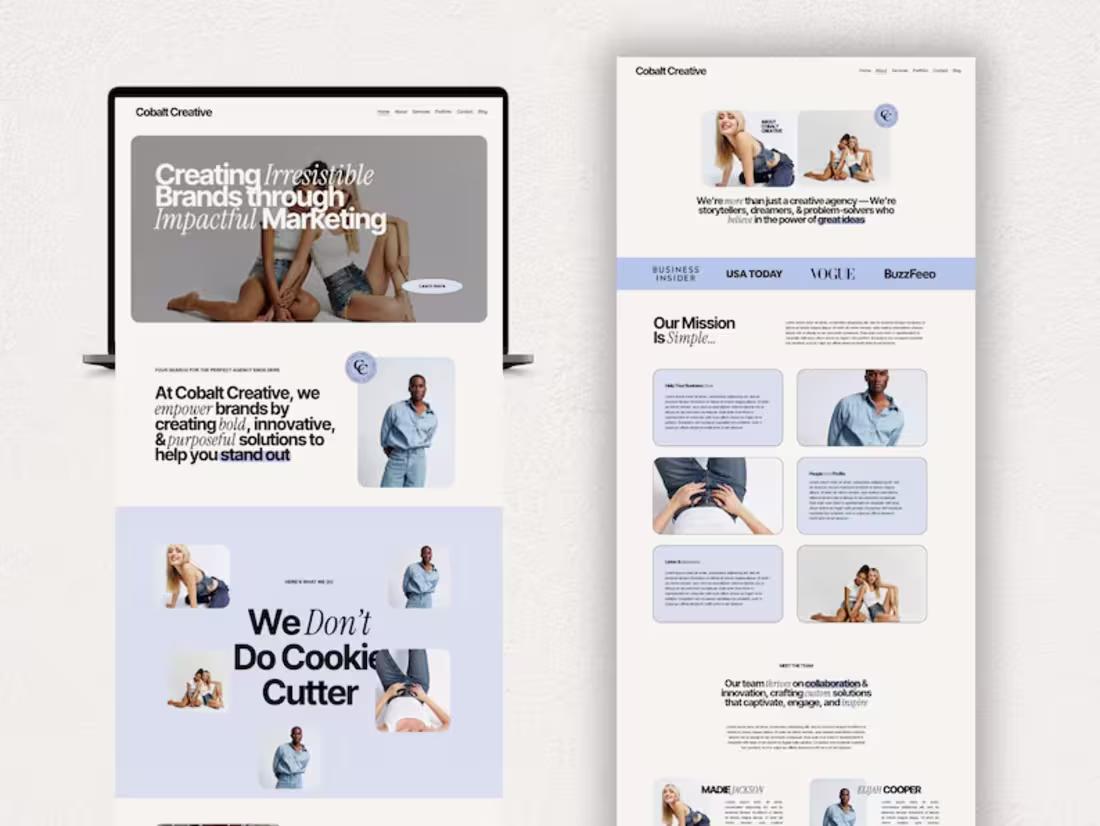 Cover image for Squarespace Website for Cobalt Creative