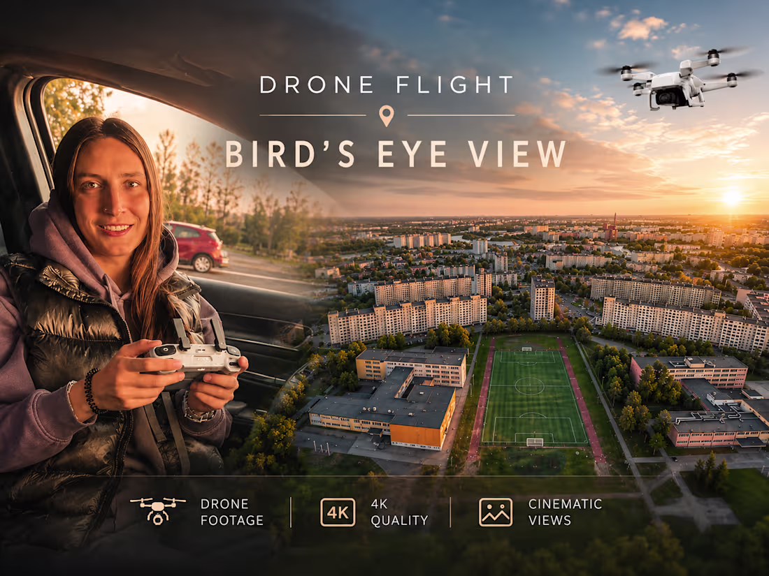 Cover image for A Bird’s-Eye Journey Through Memories.
A