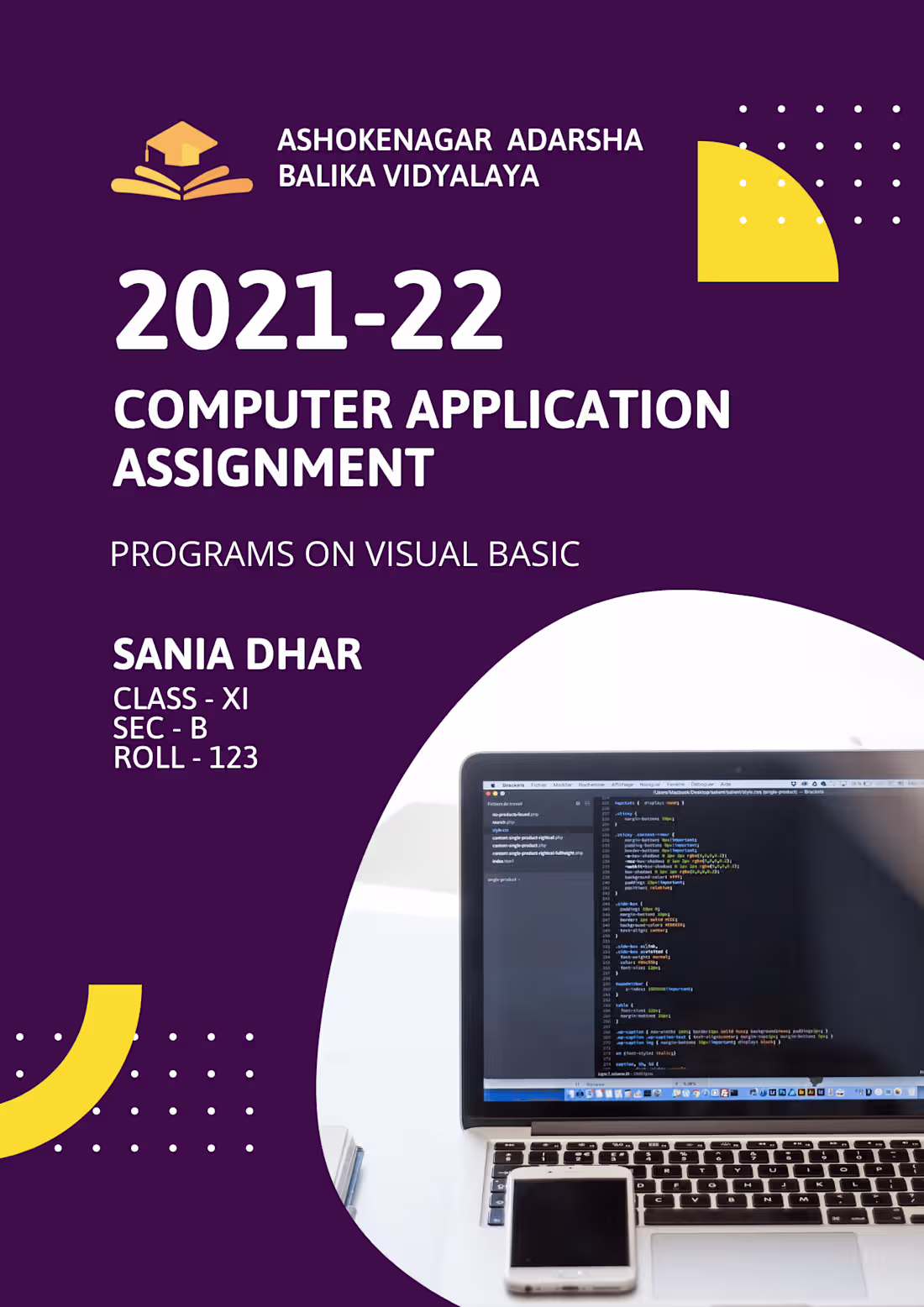 Cover image for Assignment cover page