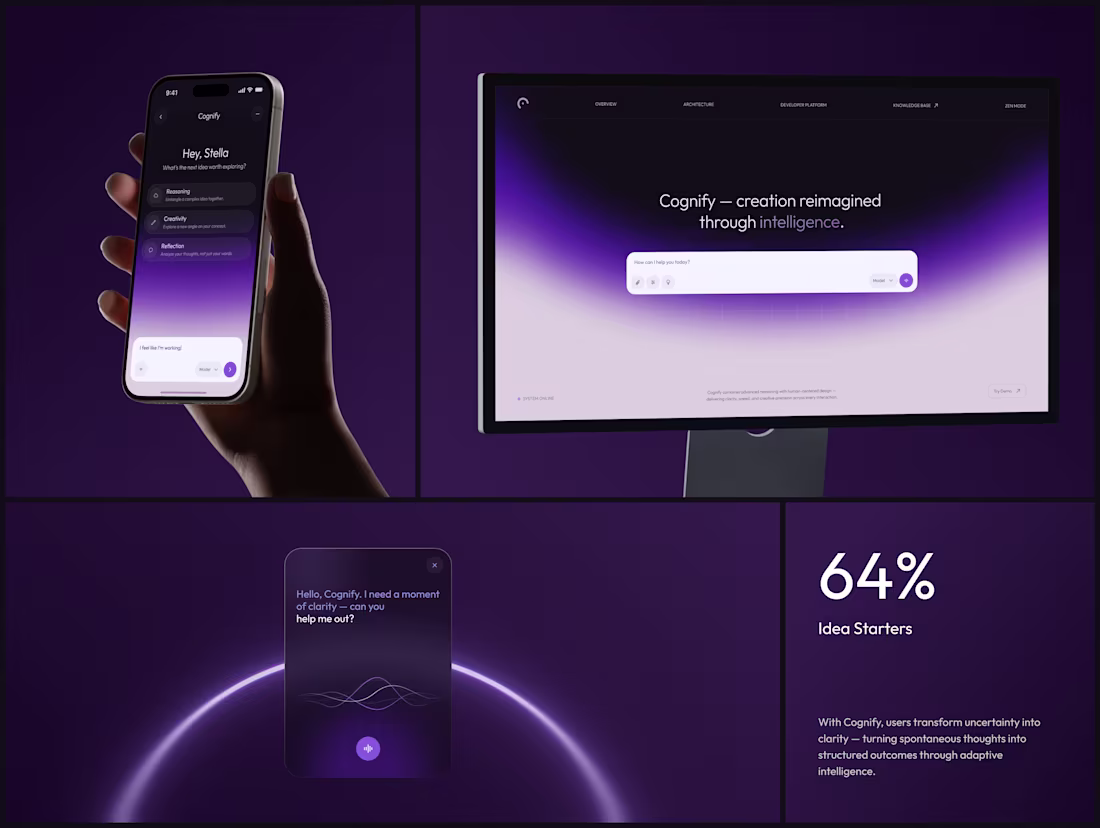 Cover image for Cognify - AI Assistant App