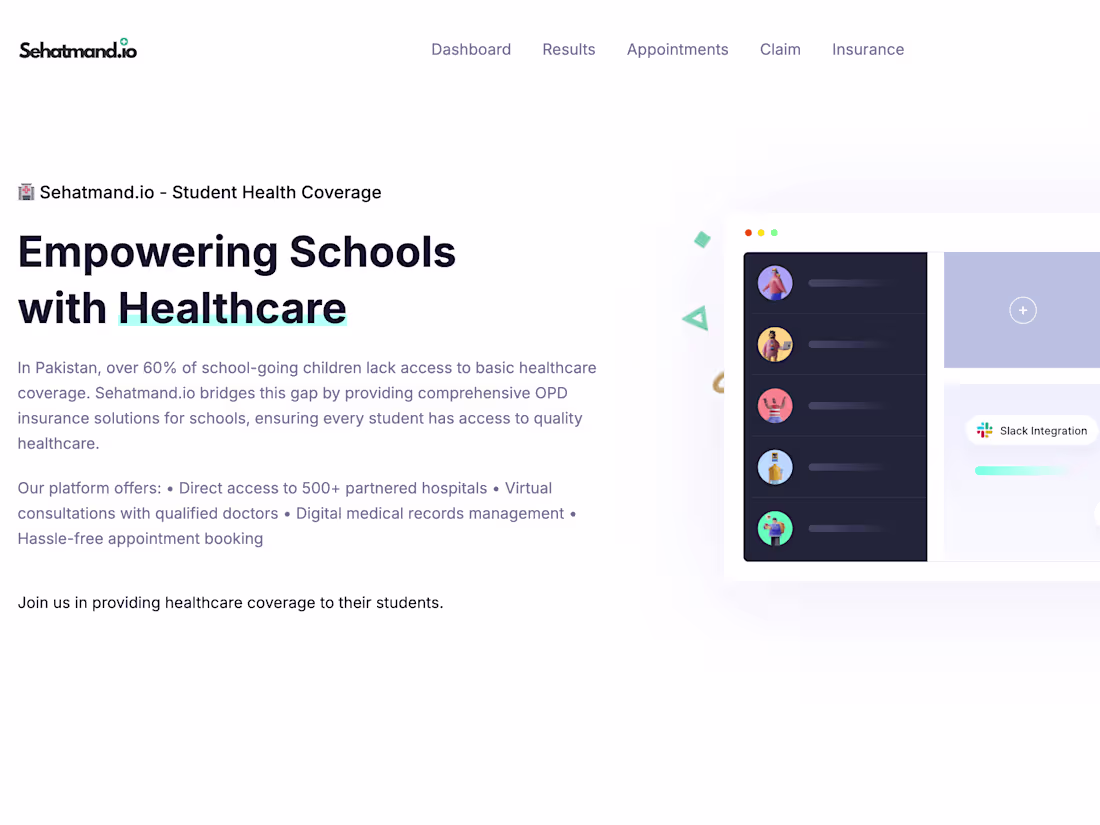 Cover image for Sehatmand.io