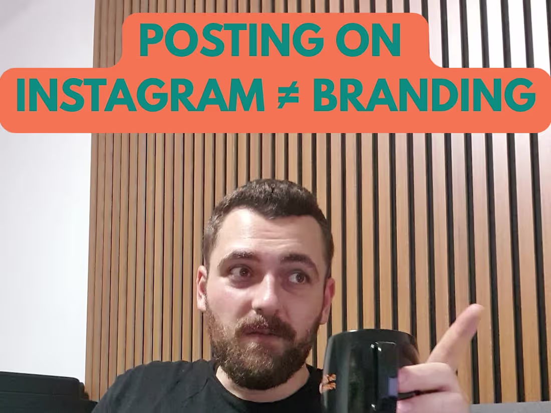 Cover image for Just because you’re posting, doesn’t mean you’re branding. I...