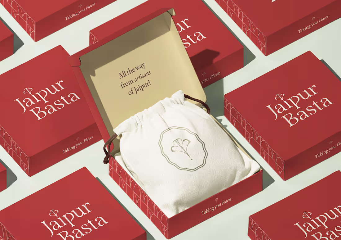 Cover image for Jaipur Basta - Logo Design & Branding