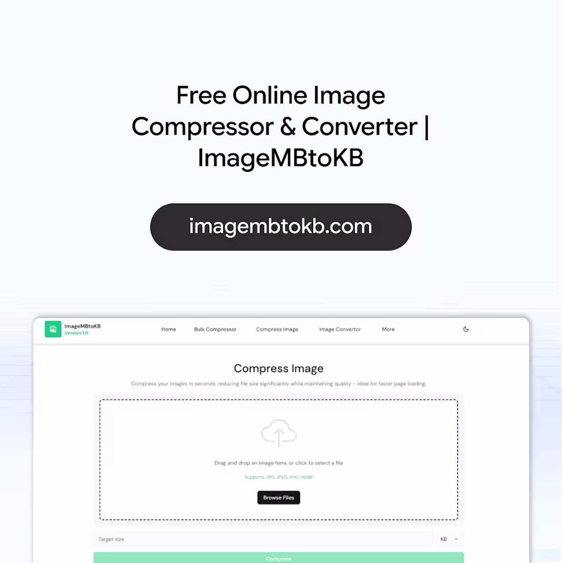 Cover image for Free Online Image Compressor &