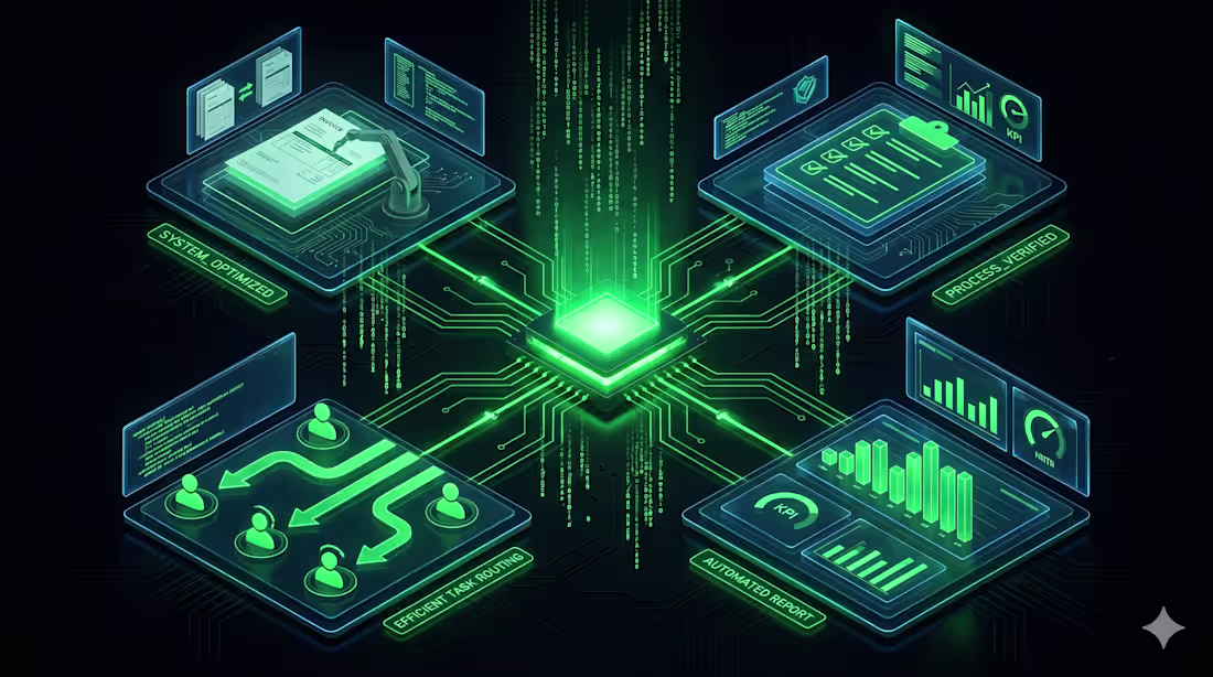 Cover image for ⚙️ Intelligent Business Automation System
I