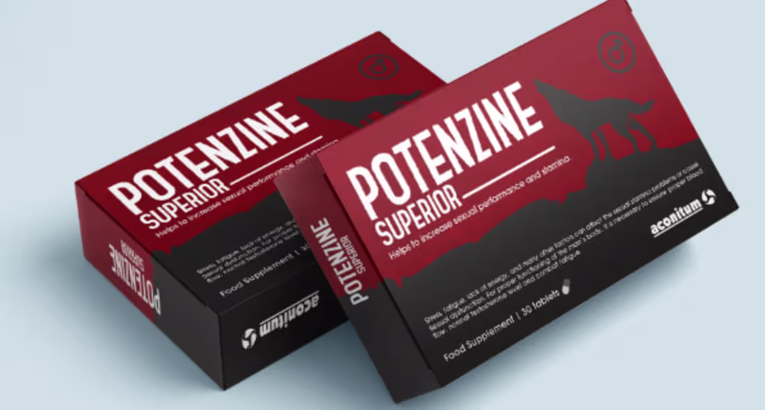 Cover image for Supplement Packaging Design | Potenzine