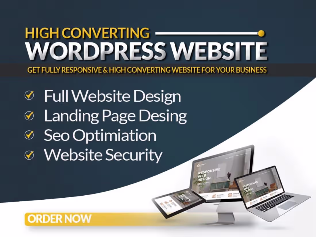 Cover image for Professional WordPress Development Services
