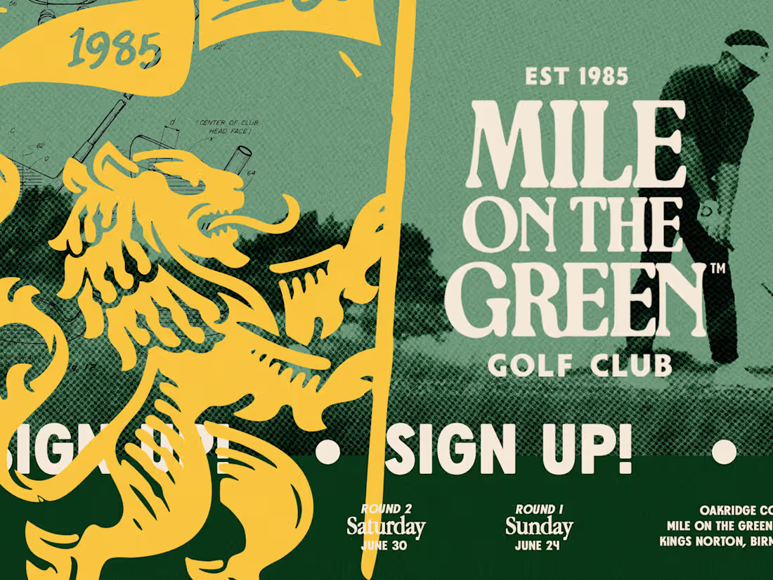 Cover image for Mile on The Green I