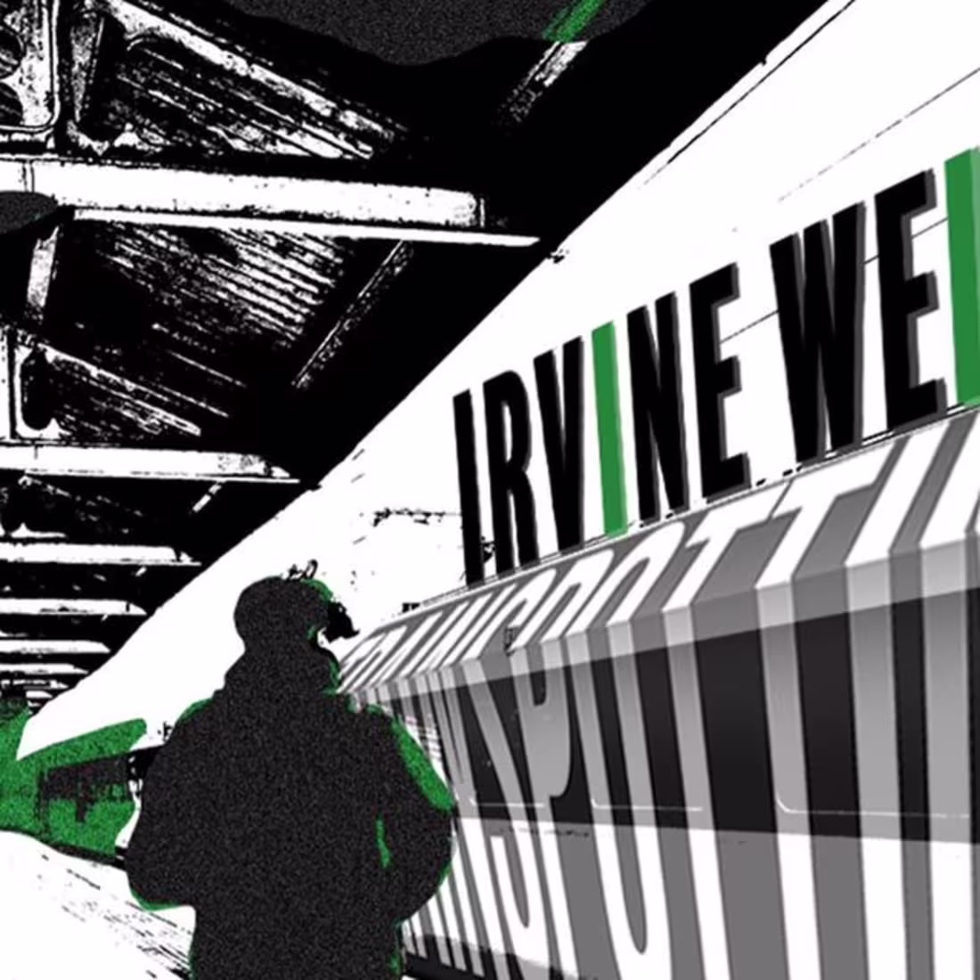 Cover image for Trainspotting Book Cover Redesign