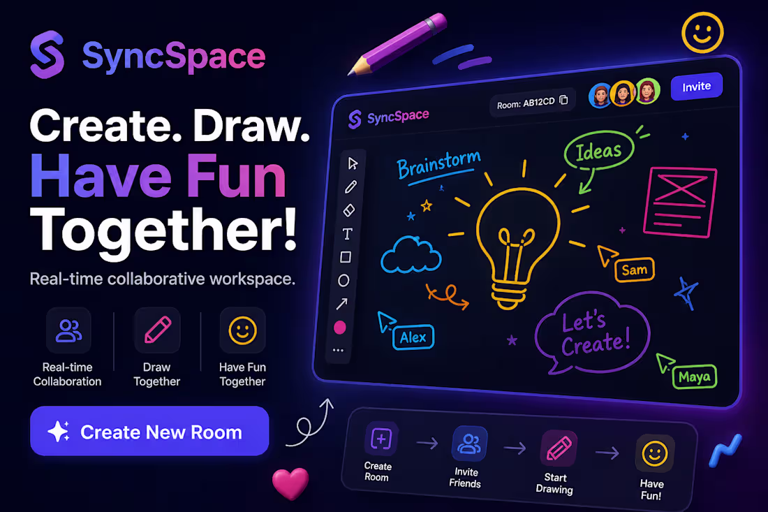 Cover image for Website SyncSpace A drawing game
