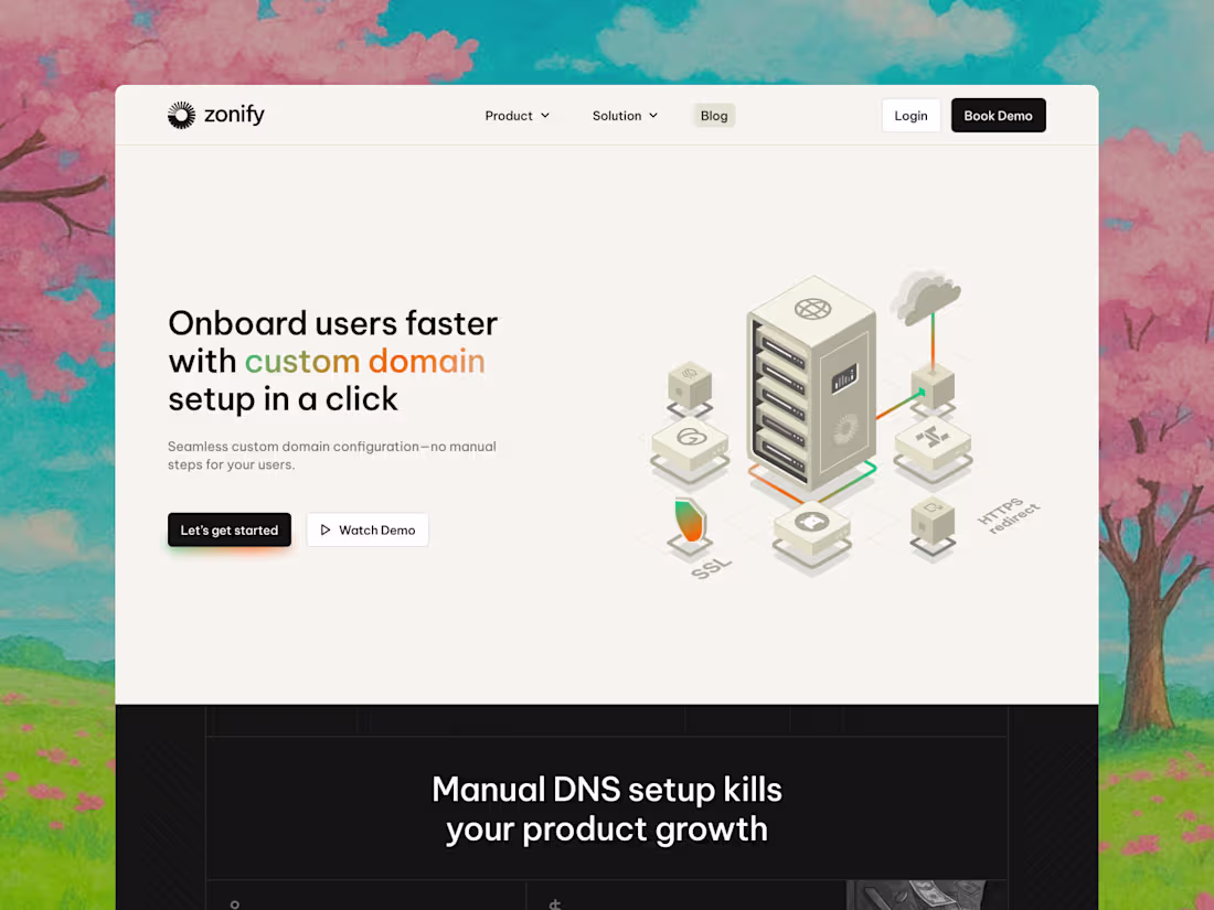 Cover image for Zonify Website Design