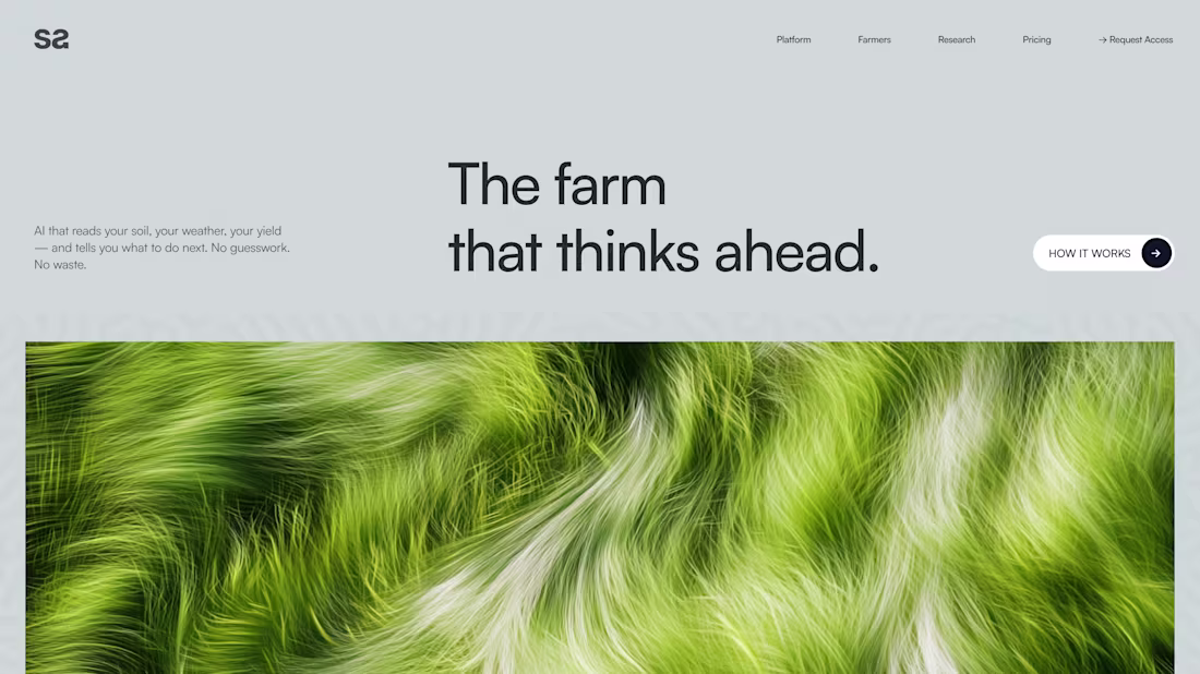 Cover image for The Farm That Thinks Ahead