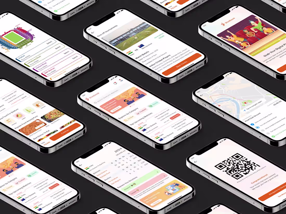 Cover image for Digital Stadium UI/UX Case Study