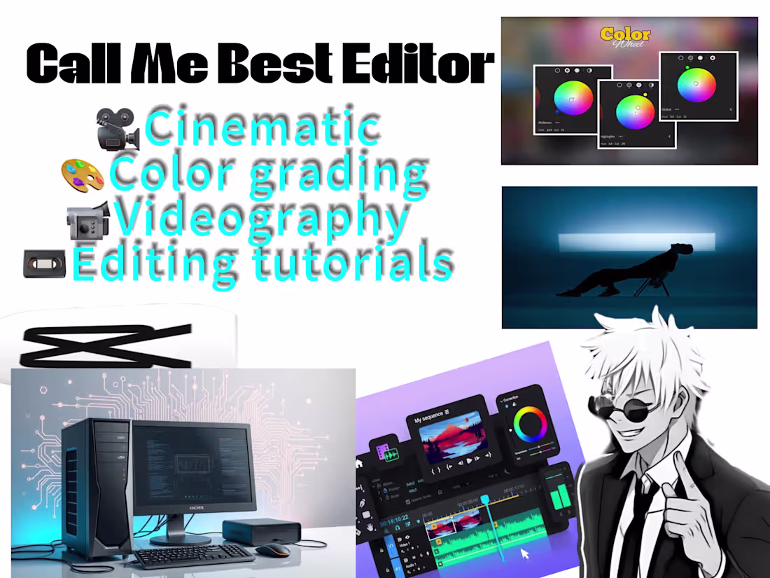 Cover image for 📸 I am videographer + Editor I can shoot videos and edits v...