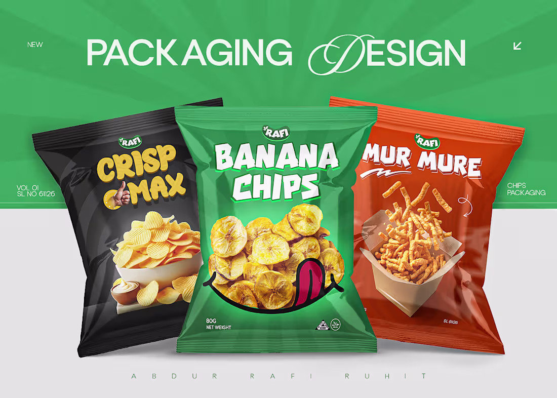 Cover image for Snacks Packaging Design 