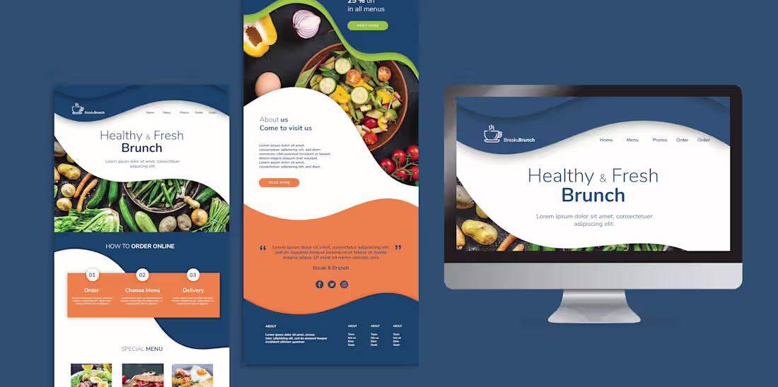 Cover image for Website Design Mockups