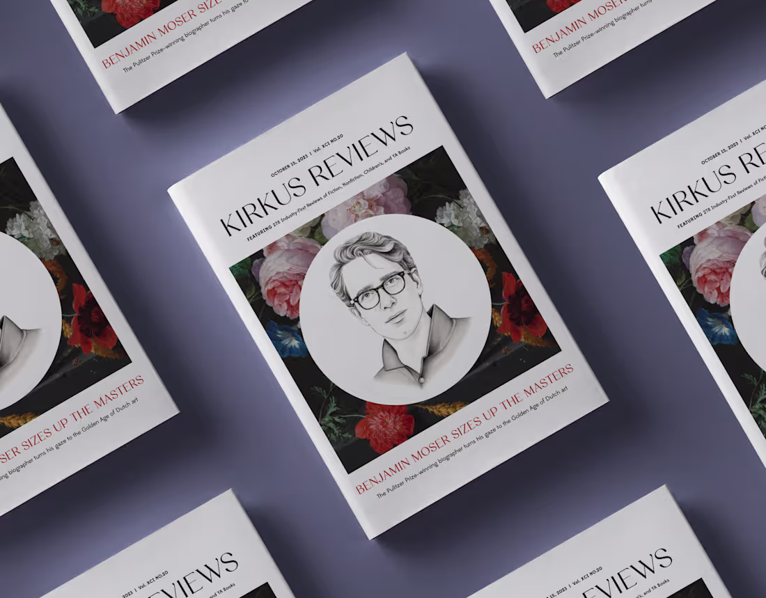 Cover image for Award winning rebrand and redesign- Kirkus Reviews