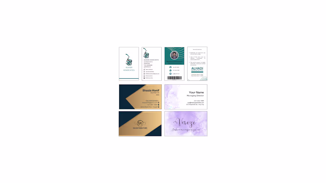 Cover image for Business Cards