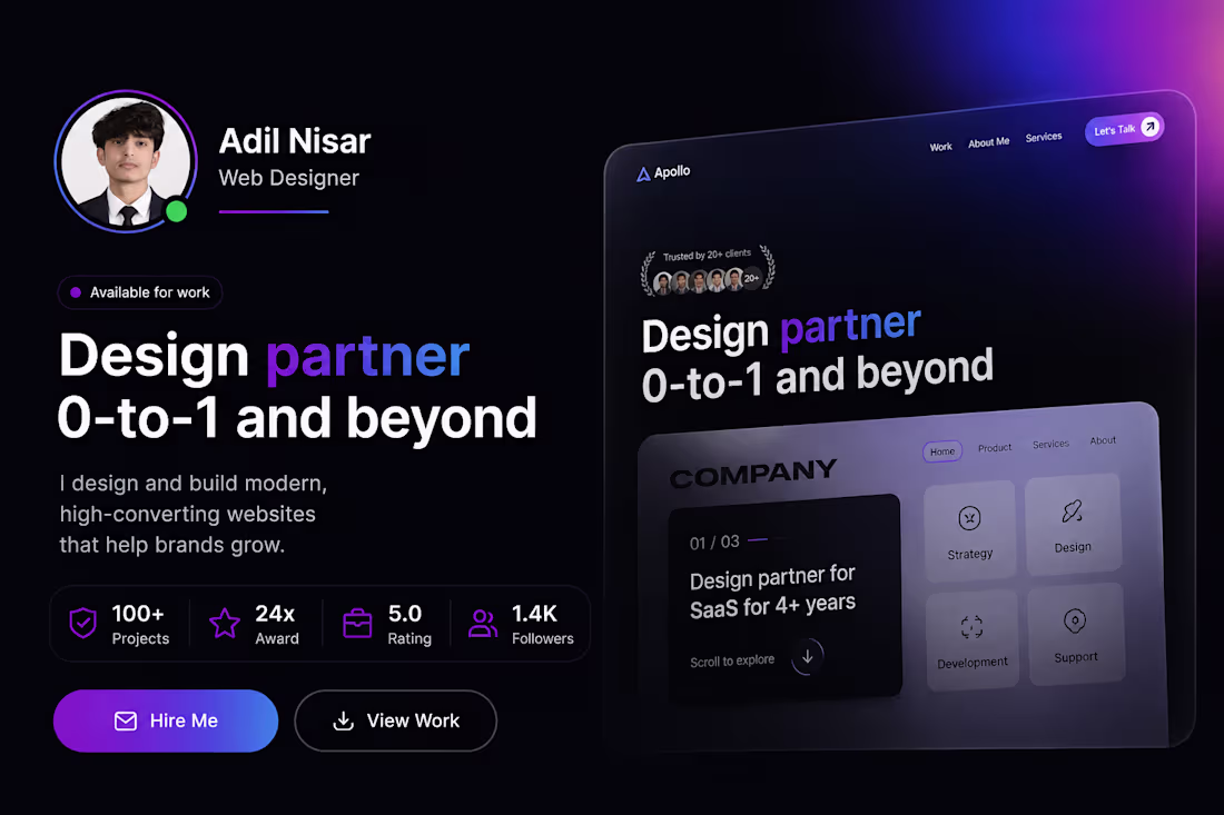 Cover image for Web Development, UI/UX & Content Creation
