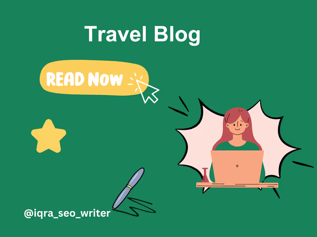 Cover image for SEO Optimized Travel Blog & Article Writing Services