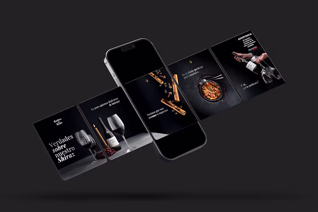 Cover image for Social Media Carousels for Casillero del Diablo