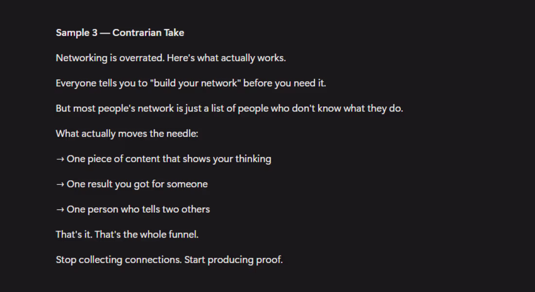 Cover image for Contrarian take on networking —