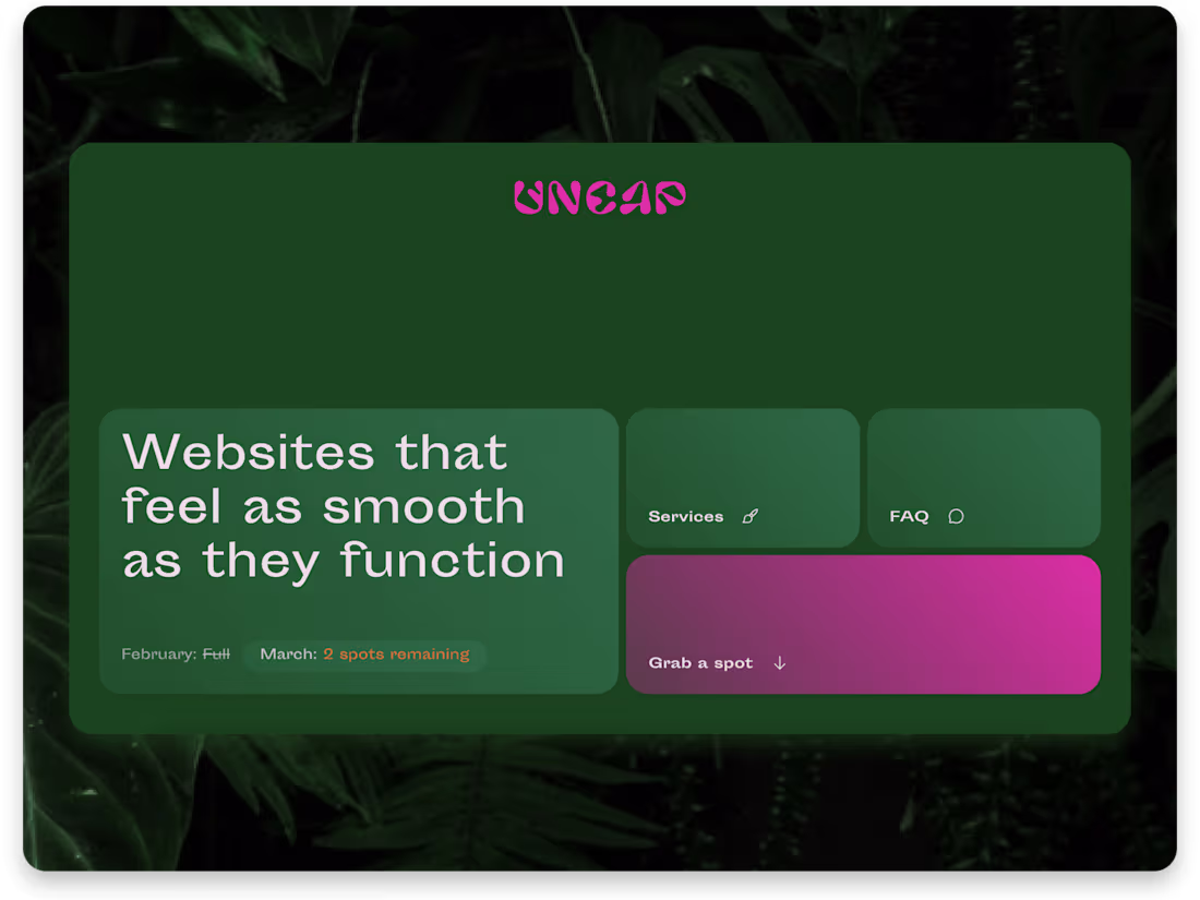 Cover image for Home Page Design: UNCAP Digital Lab