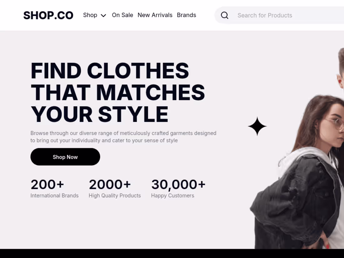 Cover image for Shop.co - The E-Commerce Store
