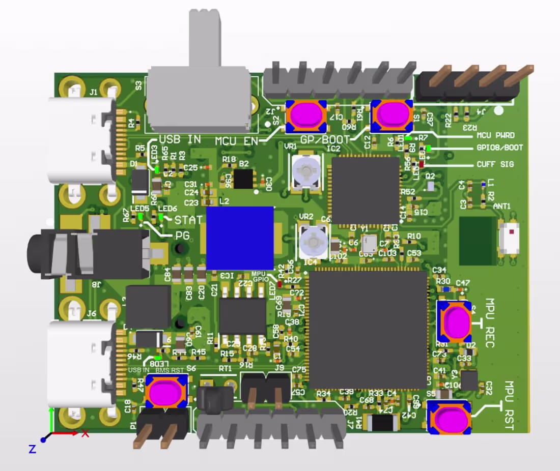 Cover image for Hardware for human vital signs