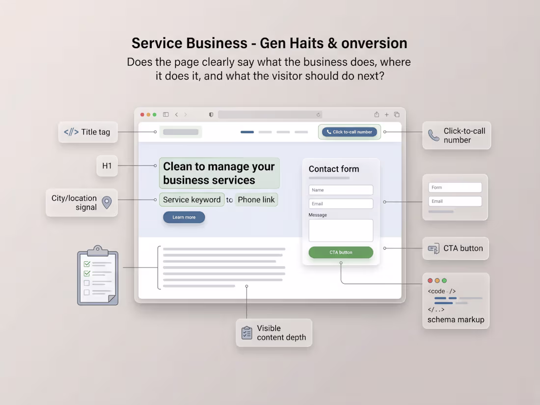 Cover image for Service Page SEO Checker Tool Build