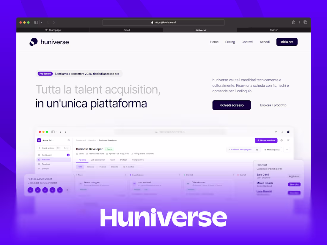 Cover image for Design and Launch of Huniverse Website