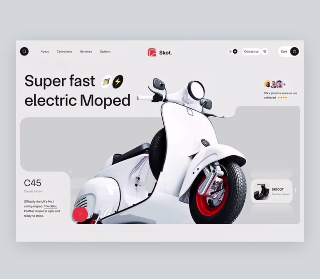 Cover image for Landing Page Just Cool Infinity
