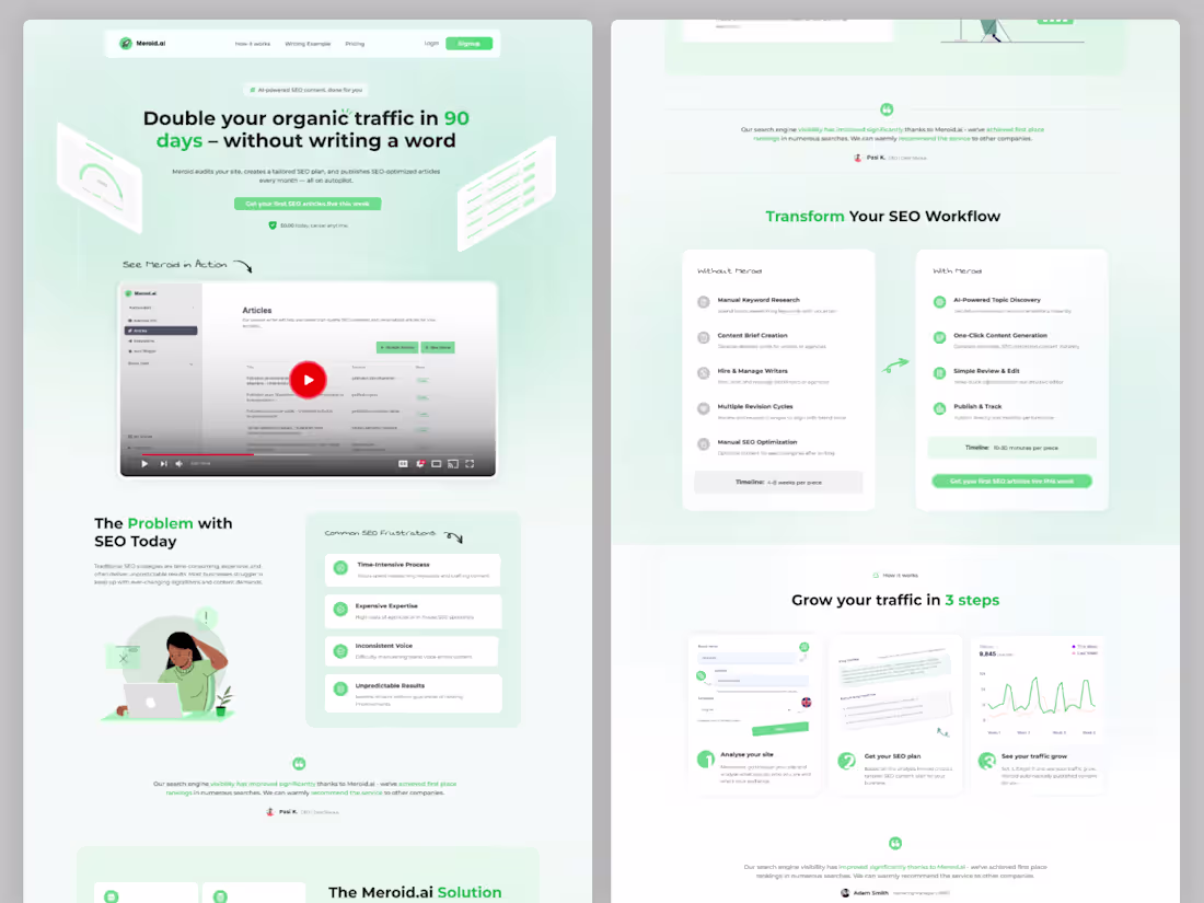 Cover image for Meroid.ai (http://Meroid.ai) – AI-Powered Marketing