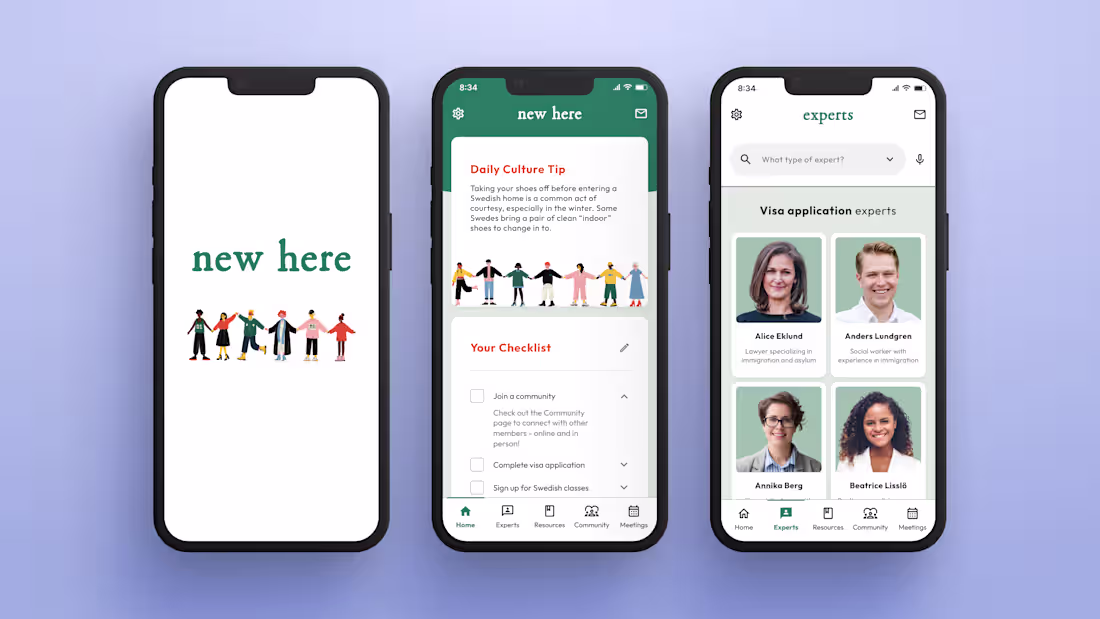 Cover image for An app that empowers users on their immigration journey