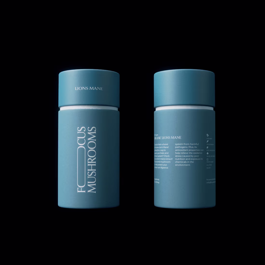Cover image for Focus Mushrooms Packaging Design