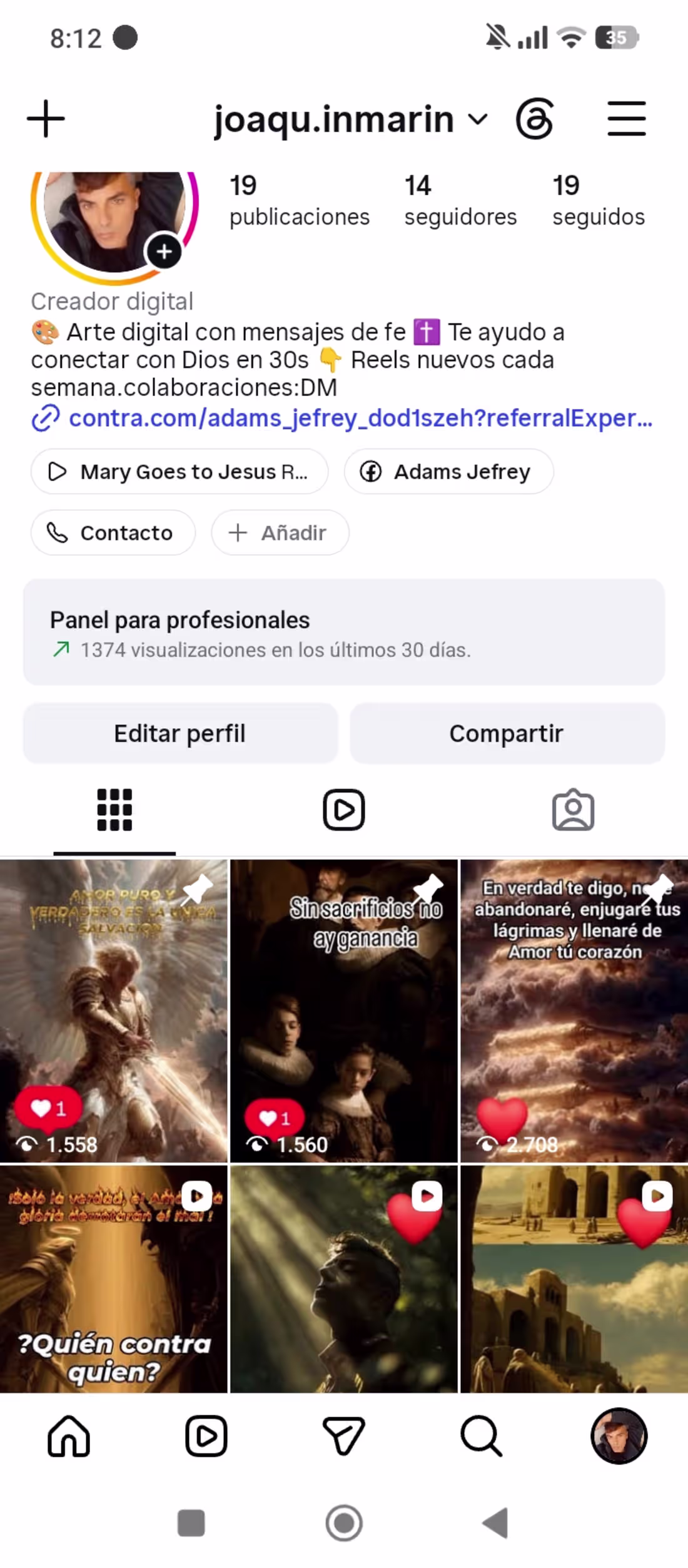 Cover image for Creo contenido emocional y de