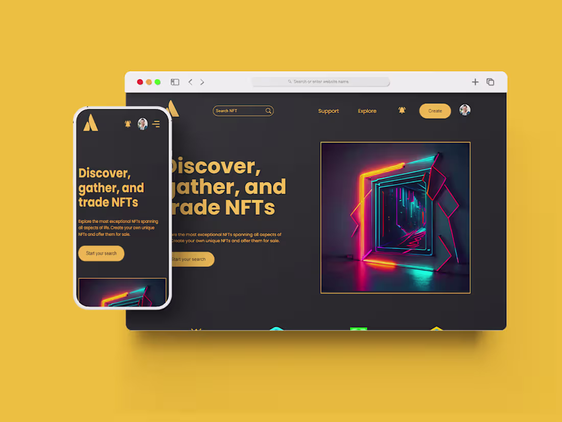 Cover image for Web3 NFT Marketplace