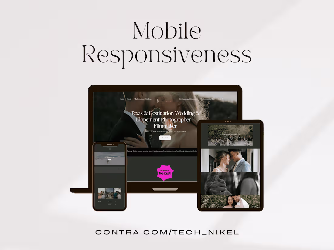 Cover image for Photography Website
