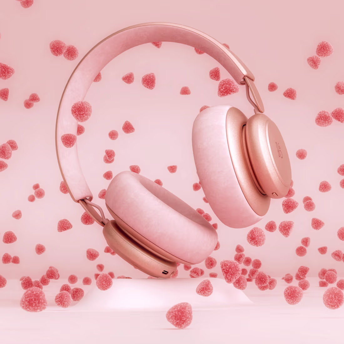 Cover image for Virtual product shot for pink Beoplay H4 Headphone