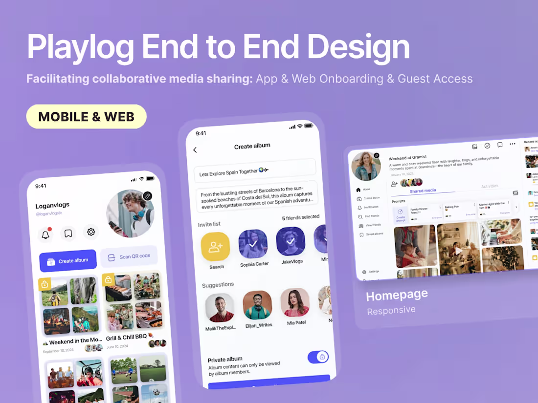 Cover image for End to End Product Design | App / Web Design | B2B & B2C