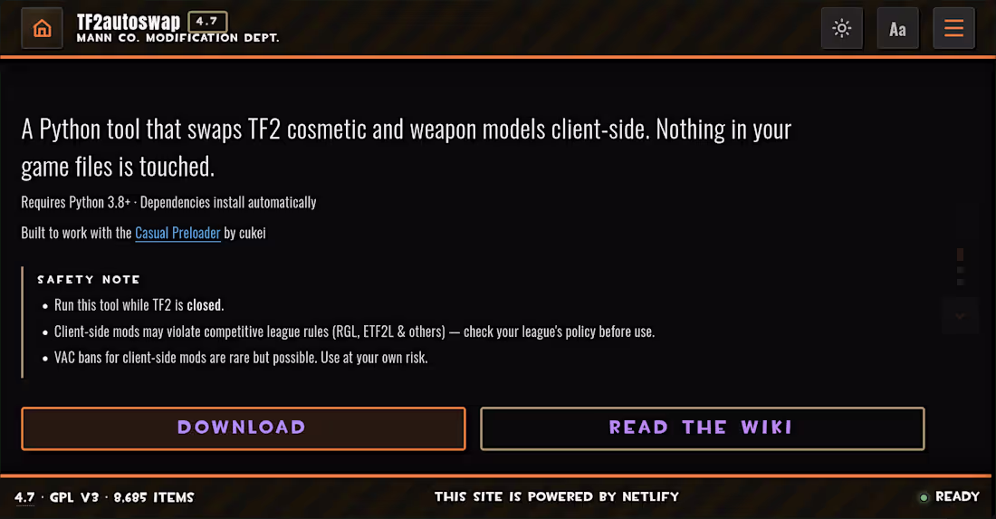Cover image for Tf2Autoswap Project Site