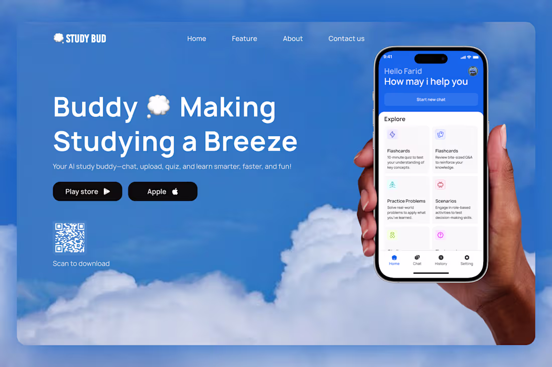 Cover image for Study Bud Website