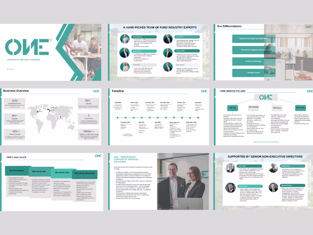 Cover image for Sales Deck: Presentation 