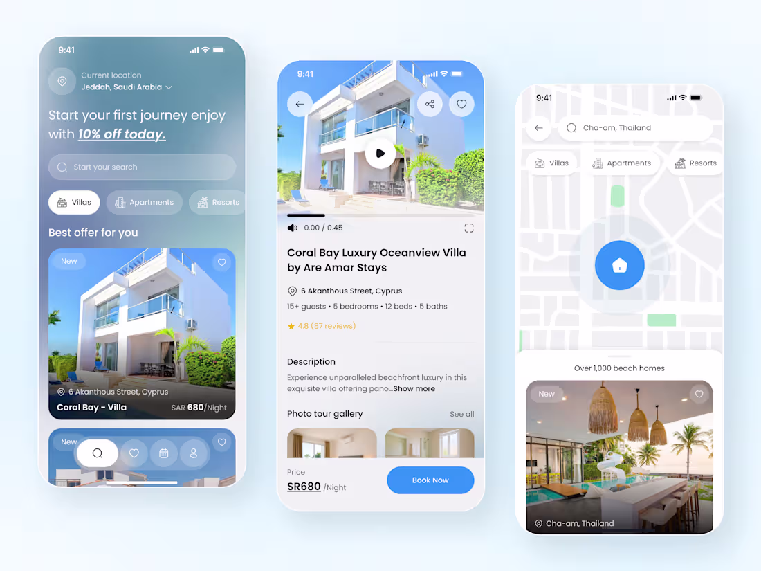 Cover image for Travel App Design