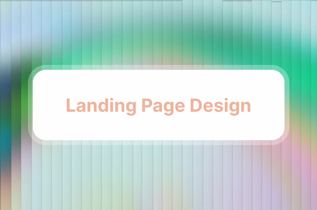 Cover image for Landing Page Design
